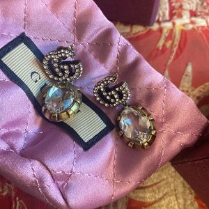 Gucci earrings. Never been worn.